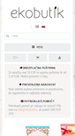 Mobile Screenshot of ekobutik.si